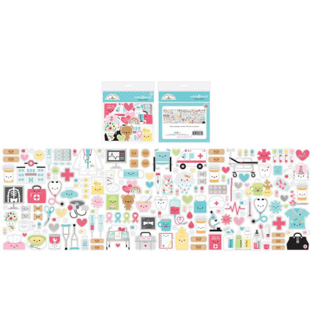 Doodlebug Design Happy Healing Odds & Ends 184pz