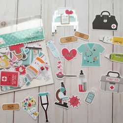 Doodlebug Design Happy Healing Odds & Ends 184pz