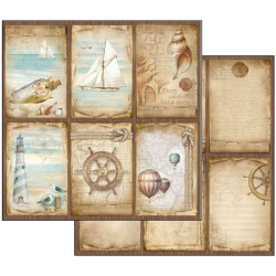 Stamperia Sea Land Paper Pack 30x30cm