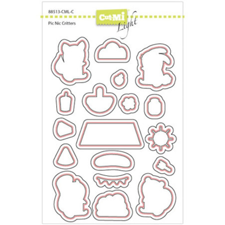 Fustelle Cut-Mi 88513-CML-C Pic Nic Critters