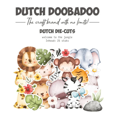 Dutch Doobadoo Welcome to the Jungle Dutch Die-Cuts