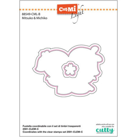 Fustelle Cut-Mi 88549-CML-B Mitsuko & Michiko