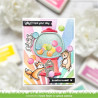 Lawn Fawn Draped Ribbons Stencil