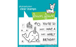 LAWN FAWN You're so Narly Clear Stamp