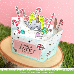 LAWN FAWN You're so Narly Clear Stamp