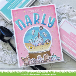 LAWN FAWN You're so Narly Clear Stamp