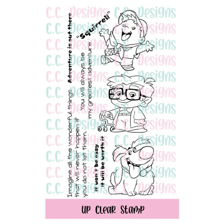 C.C. Design UP Clear Stamp