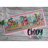 C.C. Design Flamingos Clear Stamp