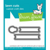 LAWN FAWN Treat Cart Sentiment Add-On Cuts