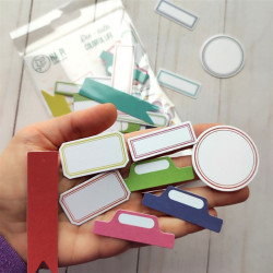 HA-PI Little Fox Die-cuts Labels Colorful life