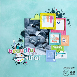 HA-PI Little Fox Die-cuts Colorful Life