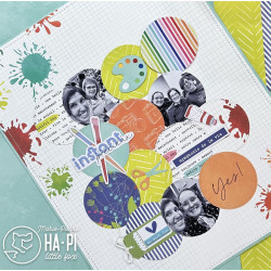 HA-PI Little Fox Die-cuts Colorful Life