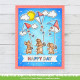 LAWN FAWN Whoosh, Kites! Clear Stamp