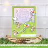 LAWN FAWN Give it a Whirl Messages: Friends Clear Stamp