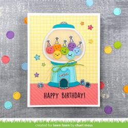 LAWN FAWN Build-a-Gumball Machine Cuts
