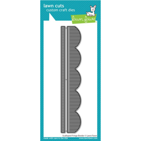 LAWN FAWN Scalloped Fringe Border Cuts