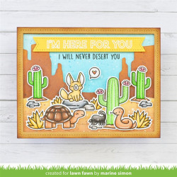 LAWN FAWN Desert Canyon Backdrop Cuts