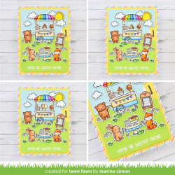 LAWN FAWN Treat Cart Cuts
