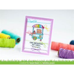LAWN FAWN Treat Cart Sentiment Add-On Cuts