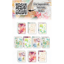 Aall & Create Spectrum Splash Paper Pad 03 A6