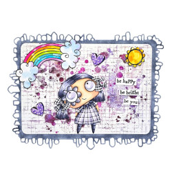 AALL & Create Stamp Set A7 1164 Sparkle