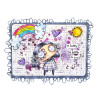AALL & Create Stamp Set A7 1164 Sparkle