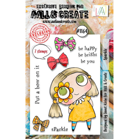 AALL & Create Stamp Set A7 1164 Sparkle