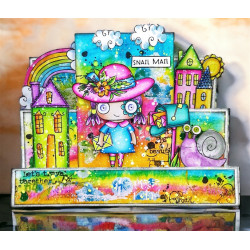 AALL & Create Stamp Set A7 1165 Snail Mail