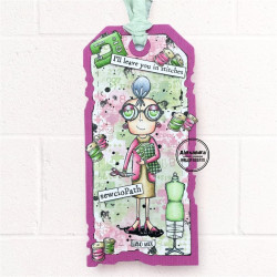 AALL & Create Stamp Set A7 1168 Sew Dee