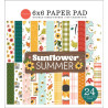 Carta Bella Sunflower Summer Paper Pad 15x15cm