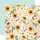 Carta Bella Sunflower Summer Paper Pad 30x30cm