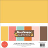 Carta Bella Sunflower Summer Coordinating Solids Paper Pack 30x30cm