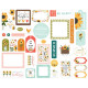 Carta Bella Sunflower Summer Frames & Tags 34pz