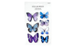 Spellbinders Twilight Butterflies Stickers 7pz