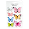 Spellbinders Summer Butterflies Stickers 7pz