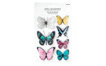 Spellbinders Misty Morning Butterflies Stickers 7pz