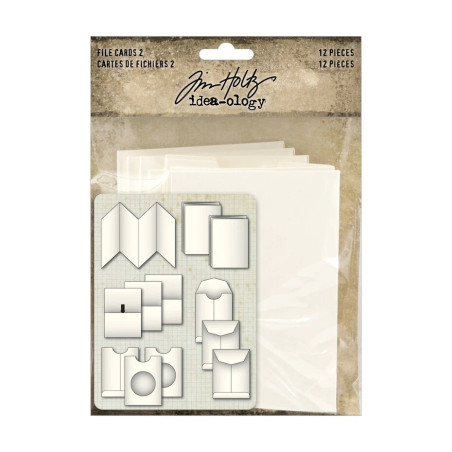 Idea-ology Tim Holtz File Cards 2