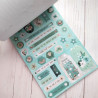 Studio Light Essentials Die-Cut Designer Paper Pad A4 Ocean Boho nr.168