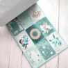 Studio Light Essentials Die-Cut Designer Paper Pad A4 Ocean Boho nr.168