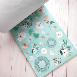 Studio Light Essentials Die-Cut Designer Paper Pad A4 Ocean Boho nr.168