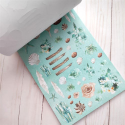 Studio Light Essentials Die-Cut Designer Paper Pad A4 Ocean Boho nr.168