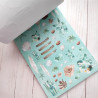 Studio Light Essentials Die-Cut Designer Paper Pad A4 Ocean Boho nr.168