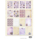 Studio Light Essentials Die-Cut Designer Paper Pad A4 Lavender Season nr.167
