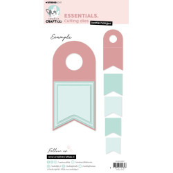 StudioLight Cutting Dies Essentials Bottle Hanger nr.817