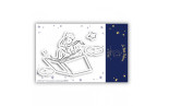 Love In The Moon Clear Stamp Le Petit Prince - La lecture