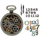 Thinlits Die Set 29pz -Vault Watch Gears by Tim Holtz 666603