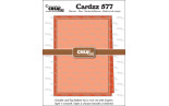 Crealies Cardzz no. 577 Double Card 10,5x14,5 cm (Top Folded)
