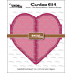 Crealies Cardzz no. 614 Gatefold Card Heart