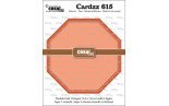 Crealies Cardzz no. 615 Double Card Octagon