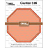 Crealies Cardzz no. 615 Double Card Octagon